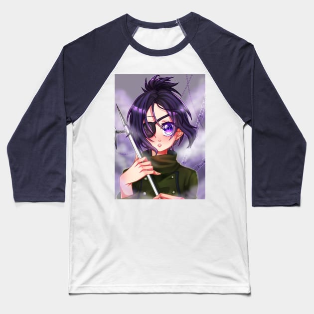 reborn - Chrome Dokuro Baseball T-Shirt by Anet Garol